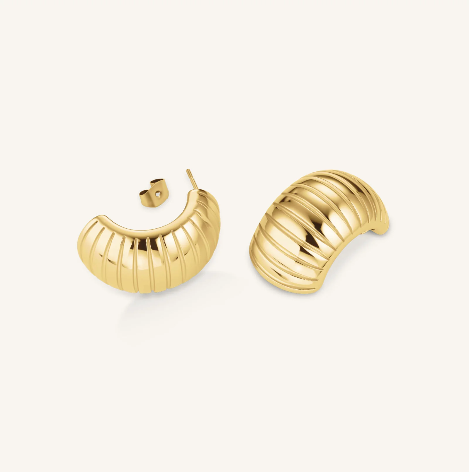 Striped Earrings - Image 3