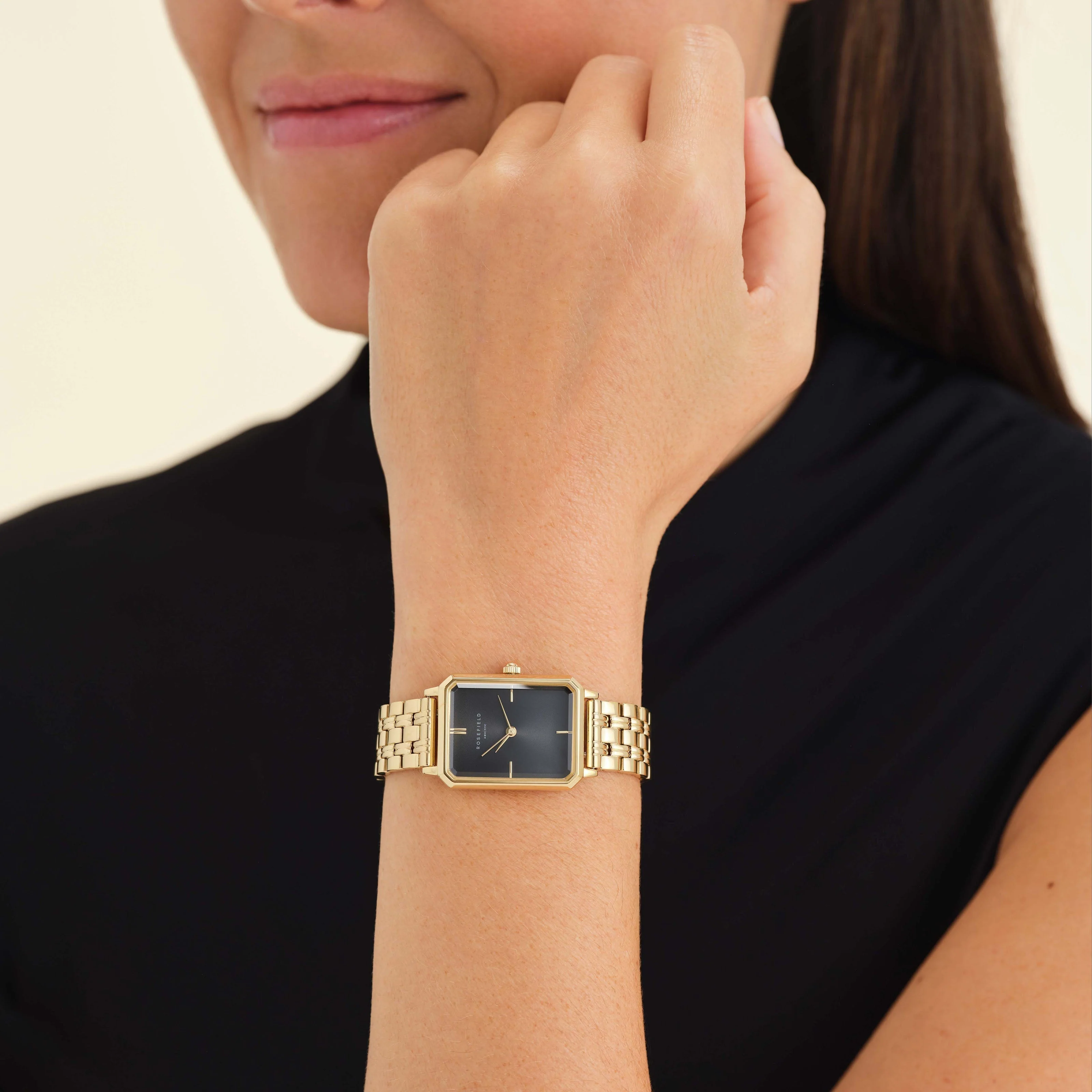 Octagon Black Gold - Engraved - Image 3