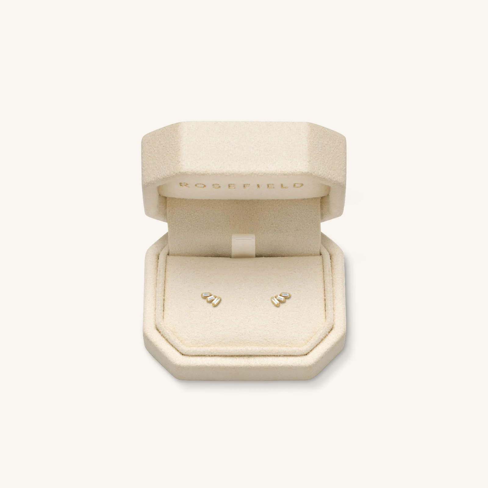 Trinity Baguette Studs - Image 6
