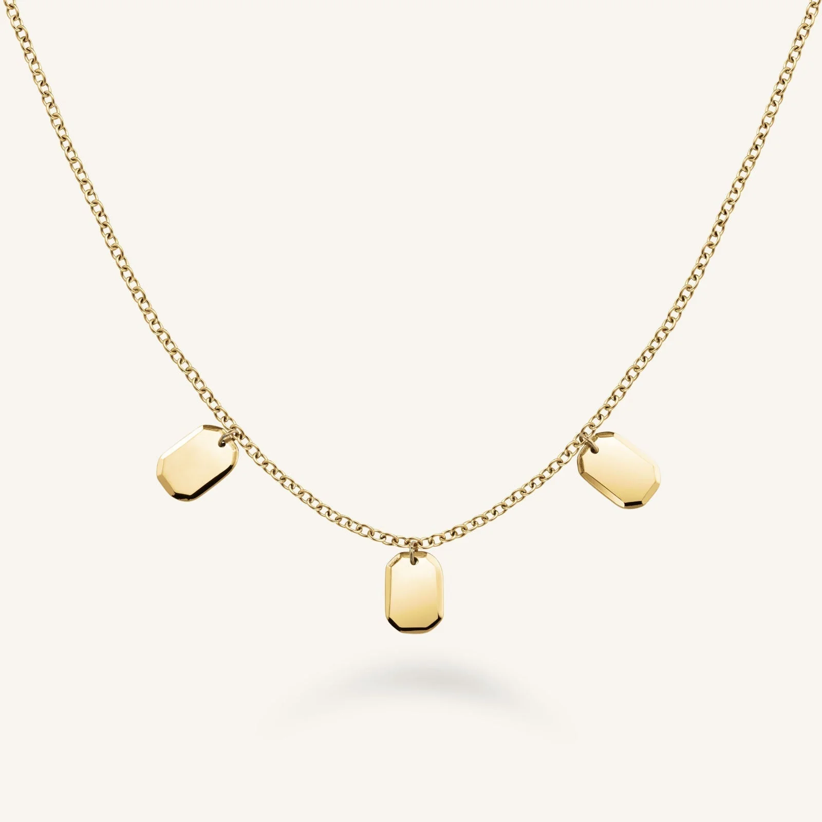 Triple Octagon Necklace - Image 3