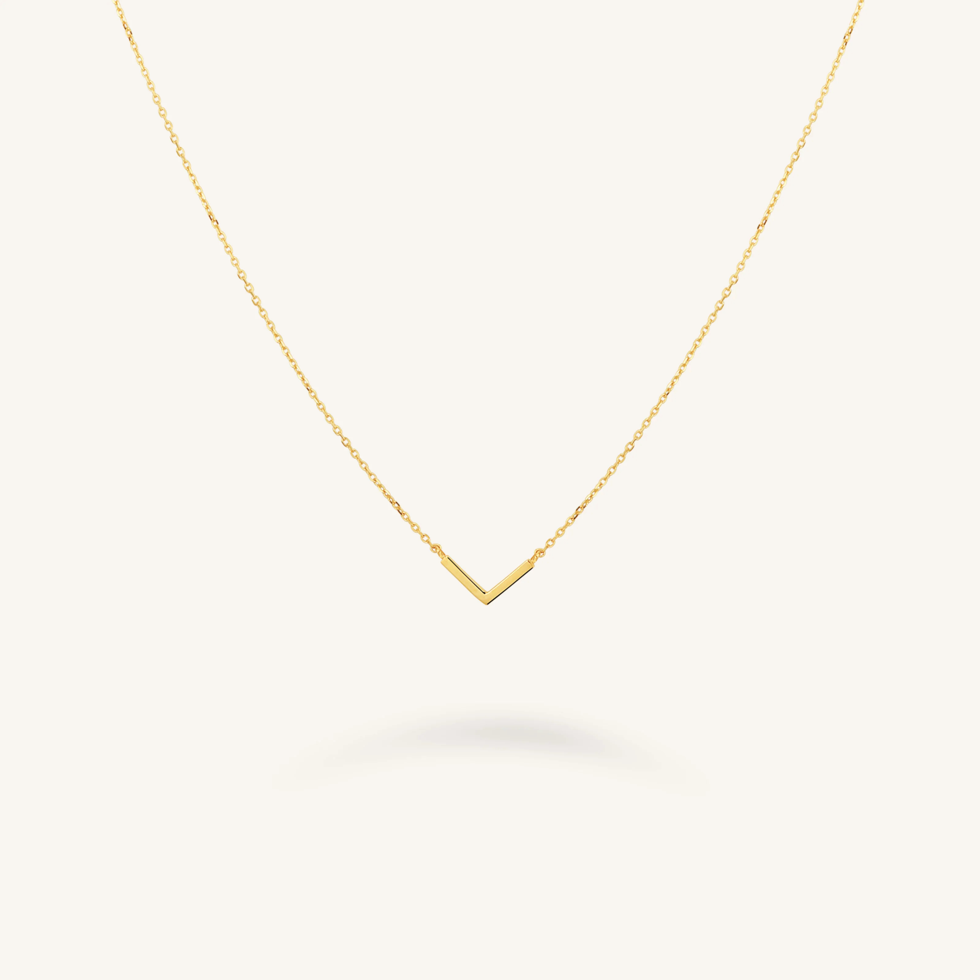 V Bar Necklace